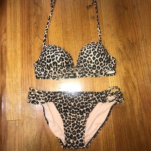 Xhilaration Cheetah Print Bikini